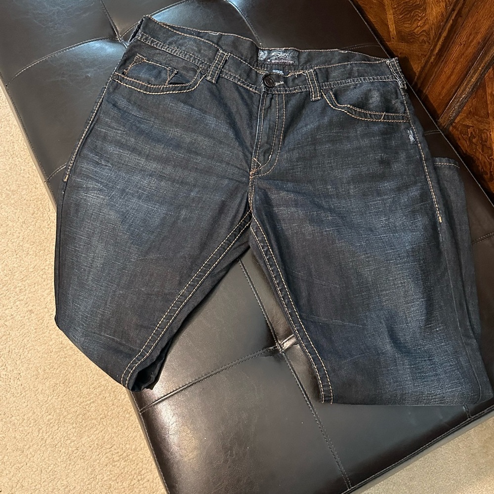 Men’s Silver Jeans. Like new
